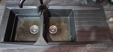 Lavello cucina  Franke in fragranite + rubinetto