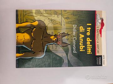 battello a vapore i tre delitti di Anubi libro