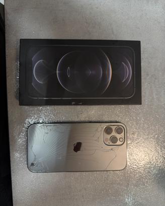 Cellulare iphone 12 pro argentato