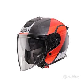 CASCO JET CABERG Flyon II Matt Carbon ADDICT 95 Ca