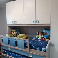 Cameretta a ponte due letti