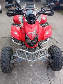 Arctic Cat quad DVX 400 a marce con retro