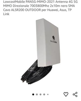 antenna 4g 5g lowcostmobile + cavi