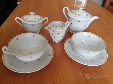 Servizio da tè porcellana Limoges 