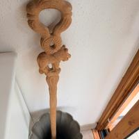 Arte africana. Scettro del leone