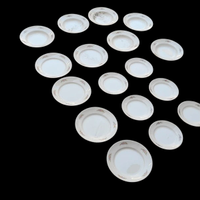 Elegante set di 15 piatti in porcellana