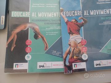libro scolastico Educare al movimento 