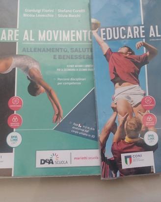 libro scolastico Educare al movimento 