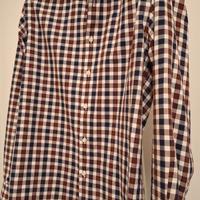 Camicia Hermitage a quadretti blu e rossi