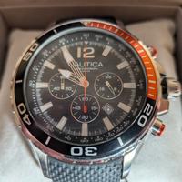 Orologio Uomo Cronografo Nautica A21017G Acciaio