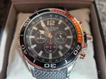 Orologio Uomo Cronografo Nautica A21017G Acciaio