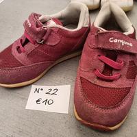 scarpe bambina 22