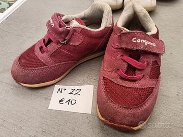 scarpe bambina 22