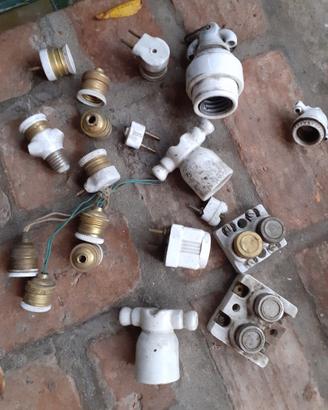 Ceramiche d'epoca per impianto elettrico