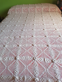 Coperta fatta ad uncinetto
