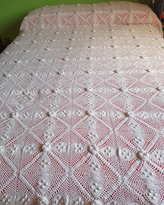 Coperta fatta ad uncinetto