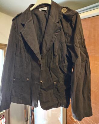 Giacca blazer con ricamo