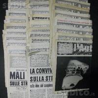 L'automobile 1957 rivista settimanale 29 fascicoli