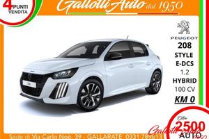 Peugeot 208 Hybrid 100 e-DCS6 Style