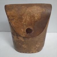 Vecchio set Porta posate in pelle esercito Italia