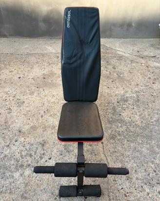 Palestra panca reclinabile per esercizi