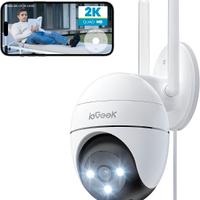 ieGeek 2K Telecamera Wi-Fi Esterno 360° PTZ CD073