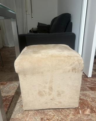Pouf beige