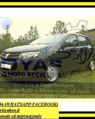 Ricambi Dacia Sandero 2serie fino al 2024