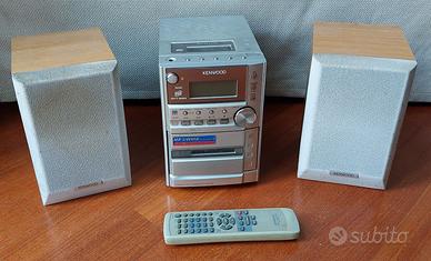 Compatto Kenwood RXD-M47WM Radio Cassette CD