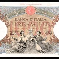 MAESTOSA MILLE 1000 LIRE REPUBBLICHE MARINARE 1943