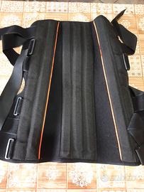 immobilizzatore di ginocchio + stampelle