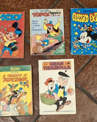 Lotto fumetti vintage – Disney & altri ’70–90’