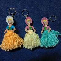 bambola portachiavi nuova vintage 