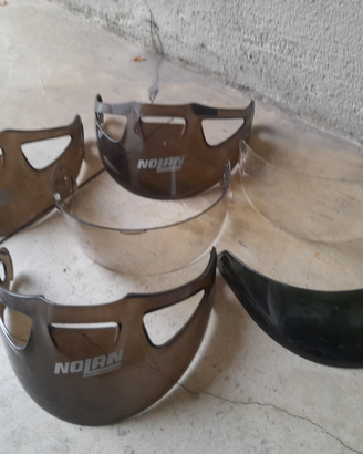 Visiera per casco moto auto