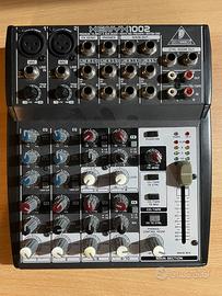 Behringer Xenyx 1002 mixer analogico 10 ingressi