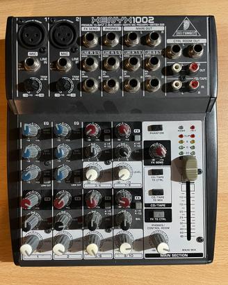 Behringer Xenyx 1002 mixer analogico 10 ingressi