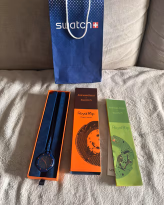 Audemars piguet x Swatch royal pop Orenji hachi