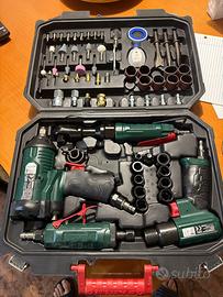 Set Utensili Pneumatici Parkside ad aria compressa