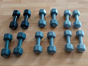 Pesetti 2 coppie da 4, 5, 6 kg