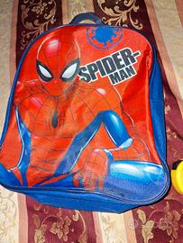 zainetto Spiderman per bambino asilo