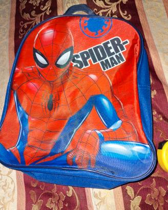 zainetto Spiderman per bambino asilo