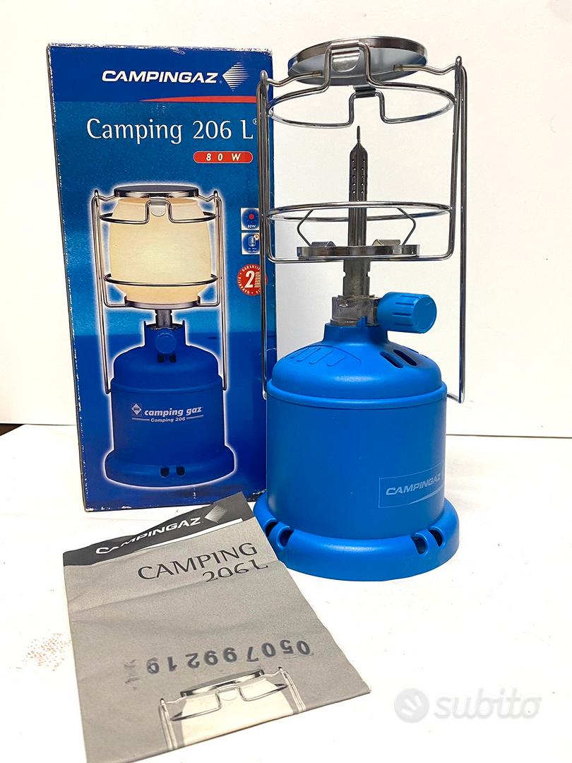 Lampada a gas Campingaz vetro a parte torcia luce Giardino e Fai da