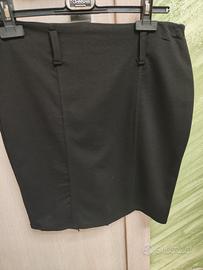 gonna elasticizzata nera 