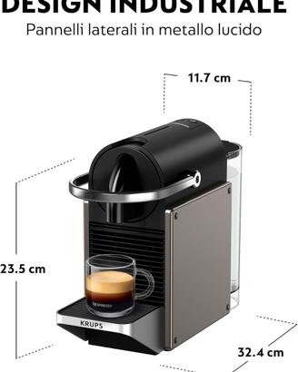 macchina caffe espresso capsule 07l 1260w automati