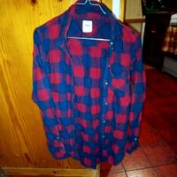 Camicia manica lunga a scacchi prezzo trattabile