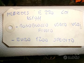 Monoblocco usato verificato per mercedes e 220 cdi