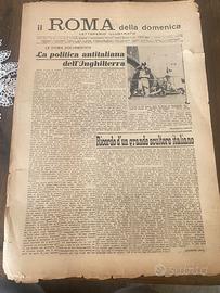 Giornali Il Roma della domenica anni 30/40