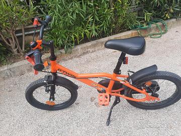 bicicletta btwin 16 pollici