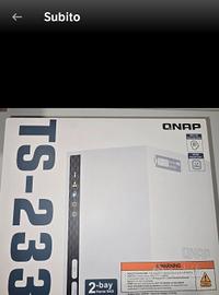 Qnap ts-233 nas 2-bay cloud privato