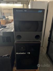 Montarbo coppia casse + sub e stativi